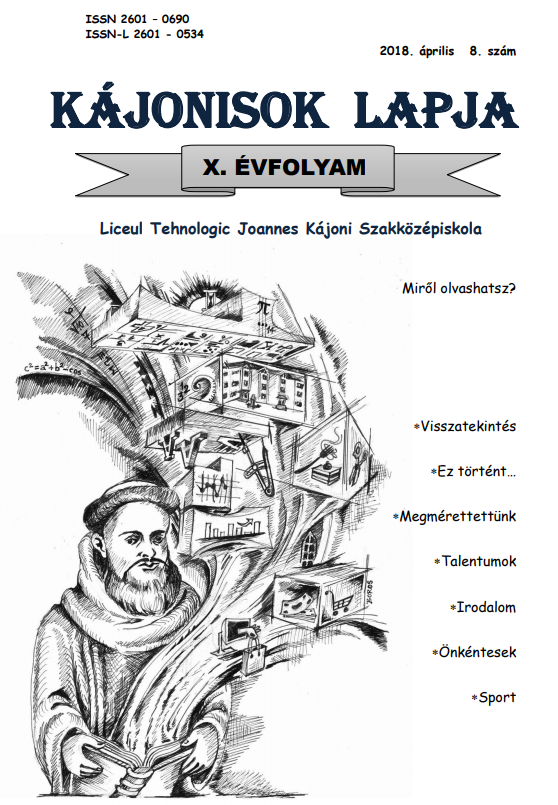  X. évfolyam - 8. szám